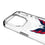 Washington Capitals Ice Stripe Clear Phone Case for Apple iPhone