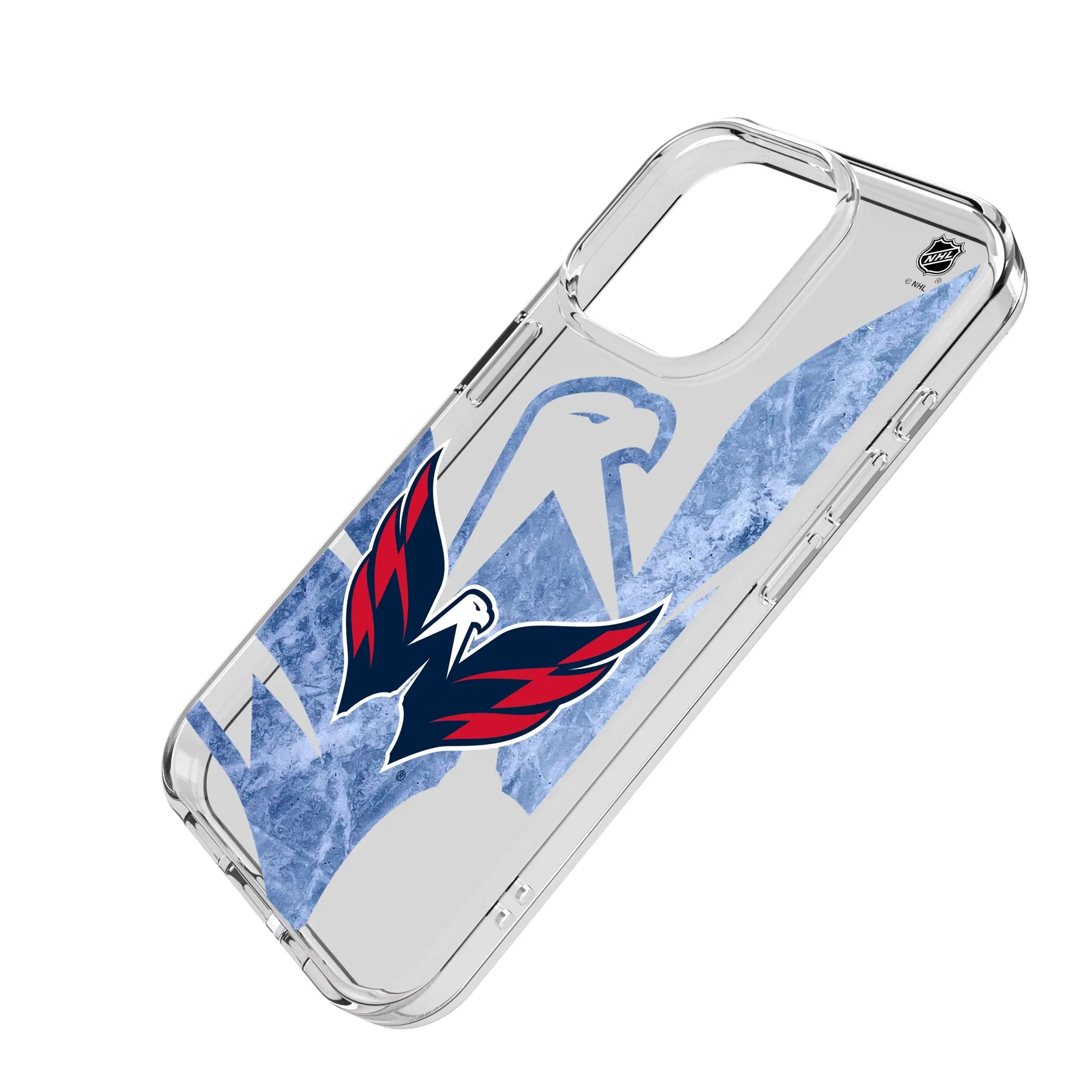 Washington Capitals Ice Tilt Clear Phone Case for Apple iPhone