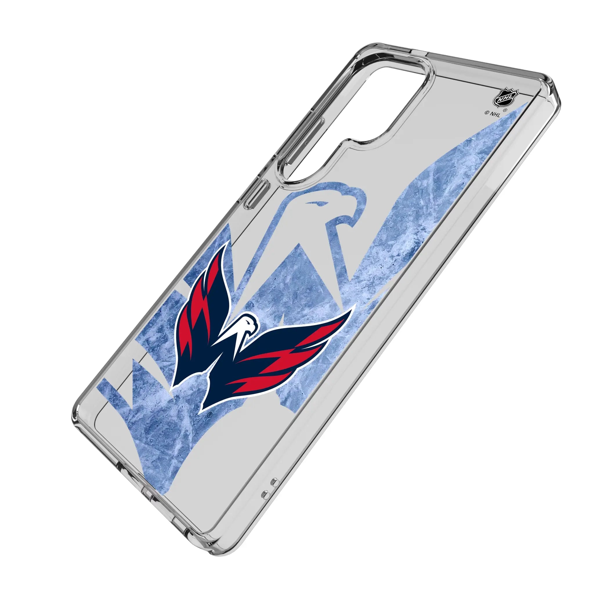 Washington Capitals Ice Tilt Clear Phone Case for Samsung Galaxy