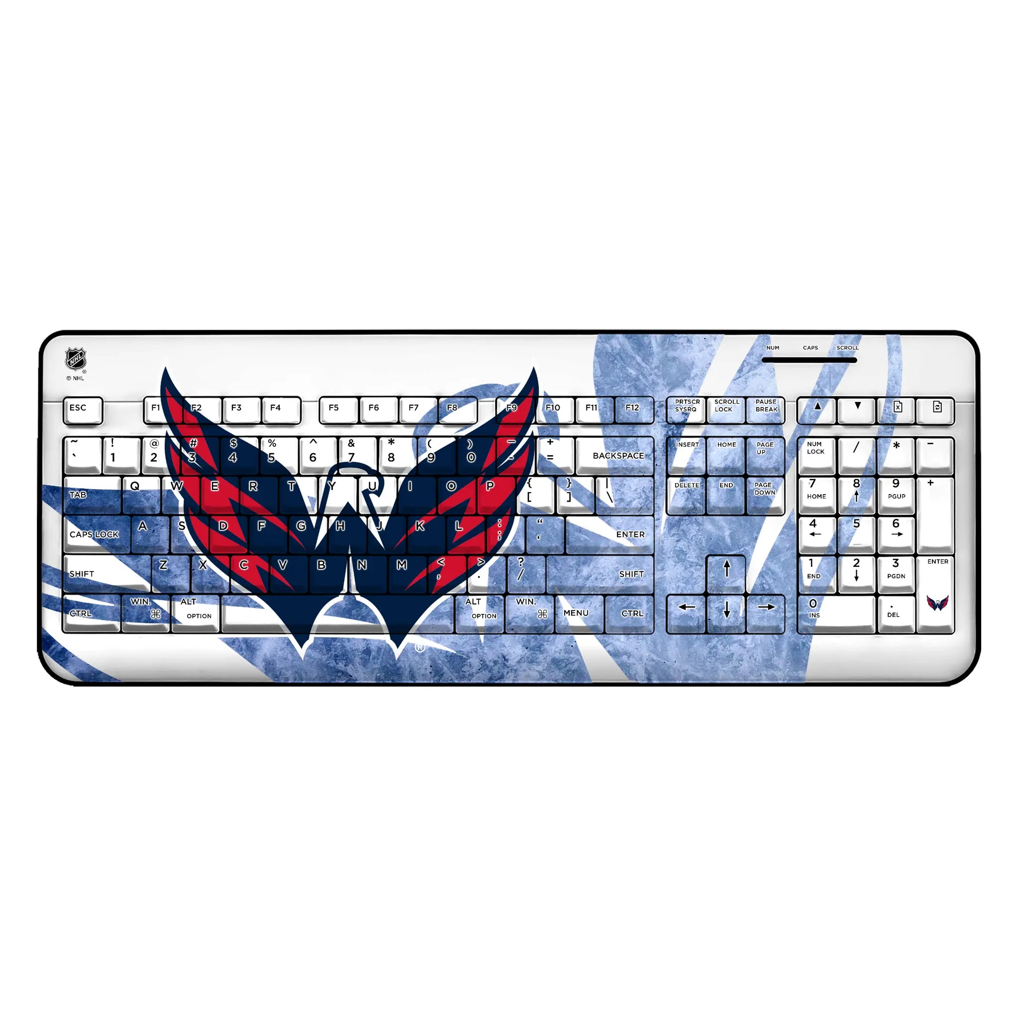 Washington Capitals Ice Tilt Wireless USB Keyboard