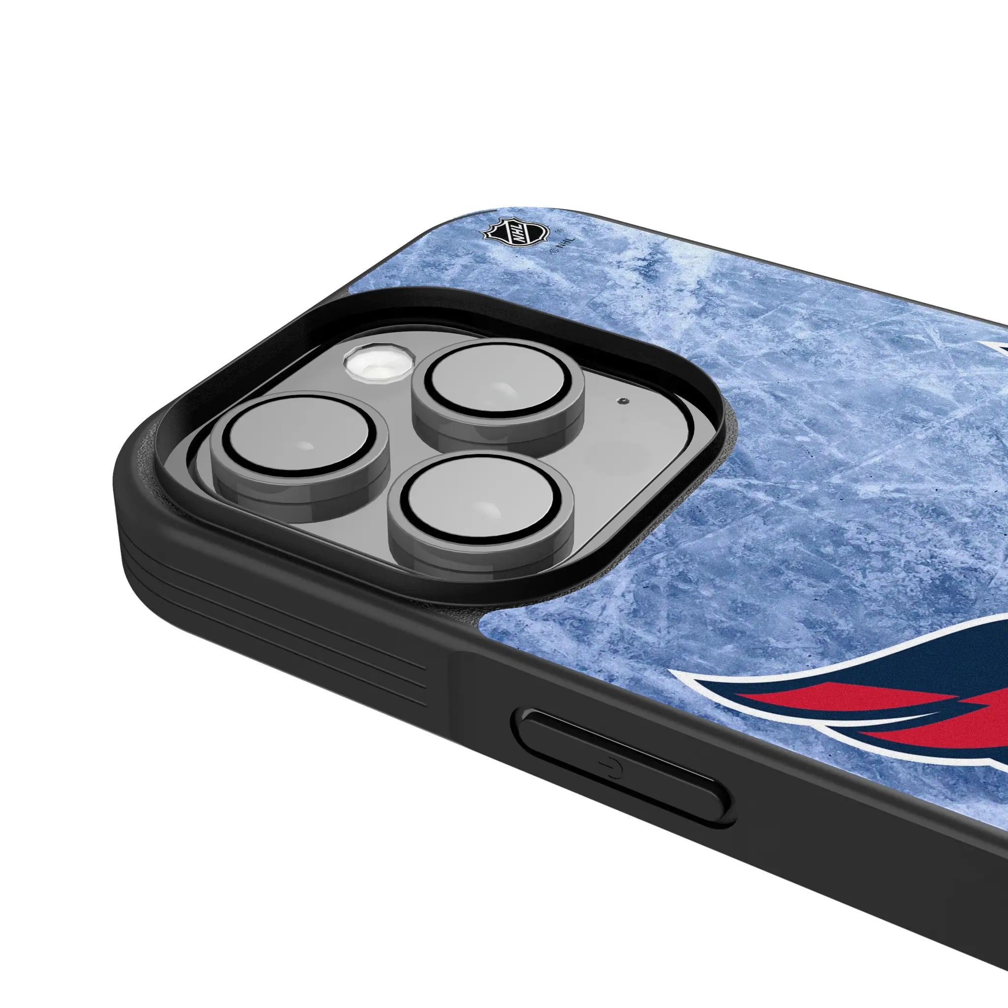 Washington Capitals Ice Wordmark Bump Phone Case