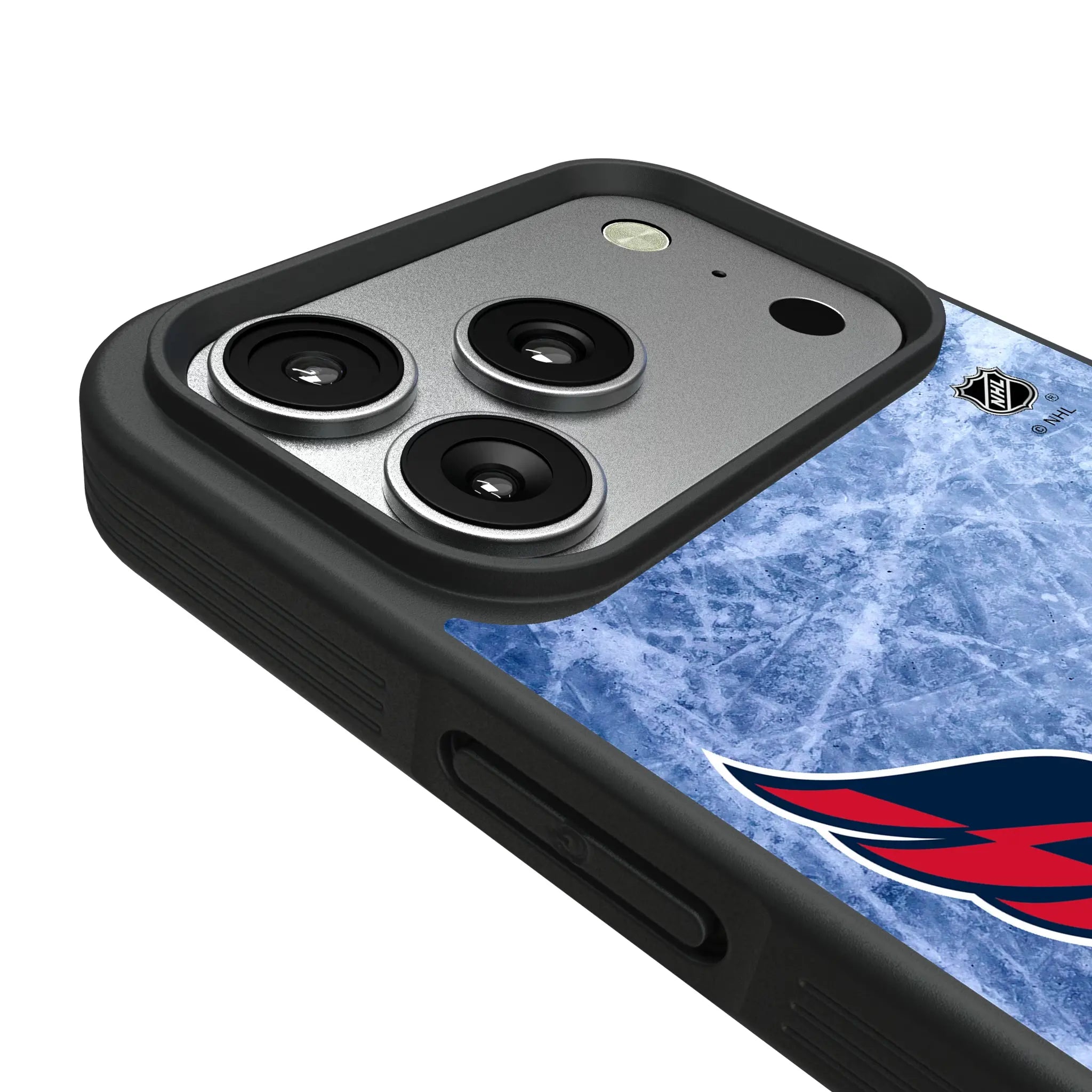 Washington Capitals Ice Wordmark Bump Phone Case