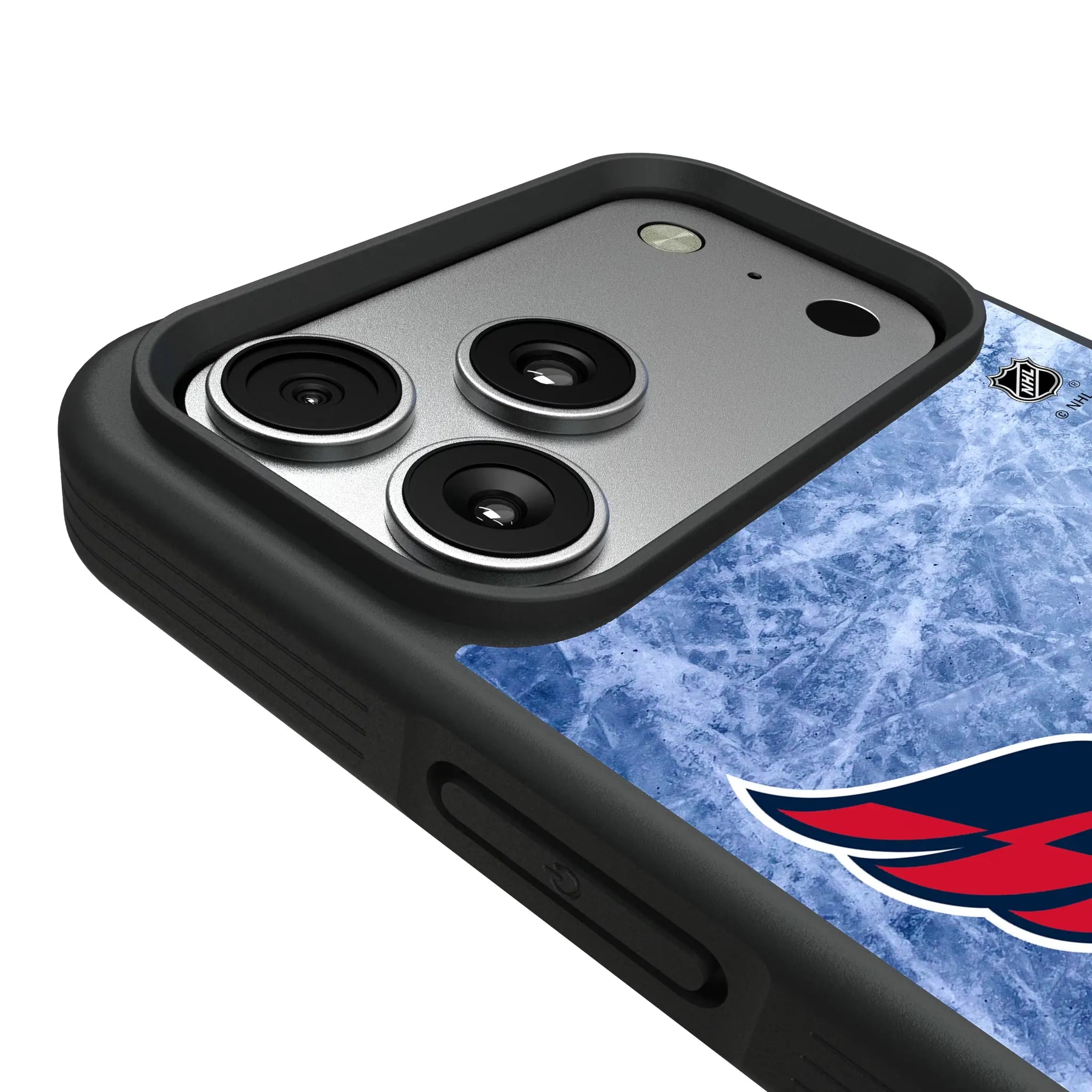 Washington Capitals Ice Wordmark Bump Phone Case