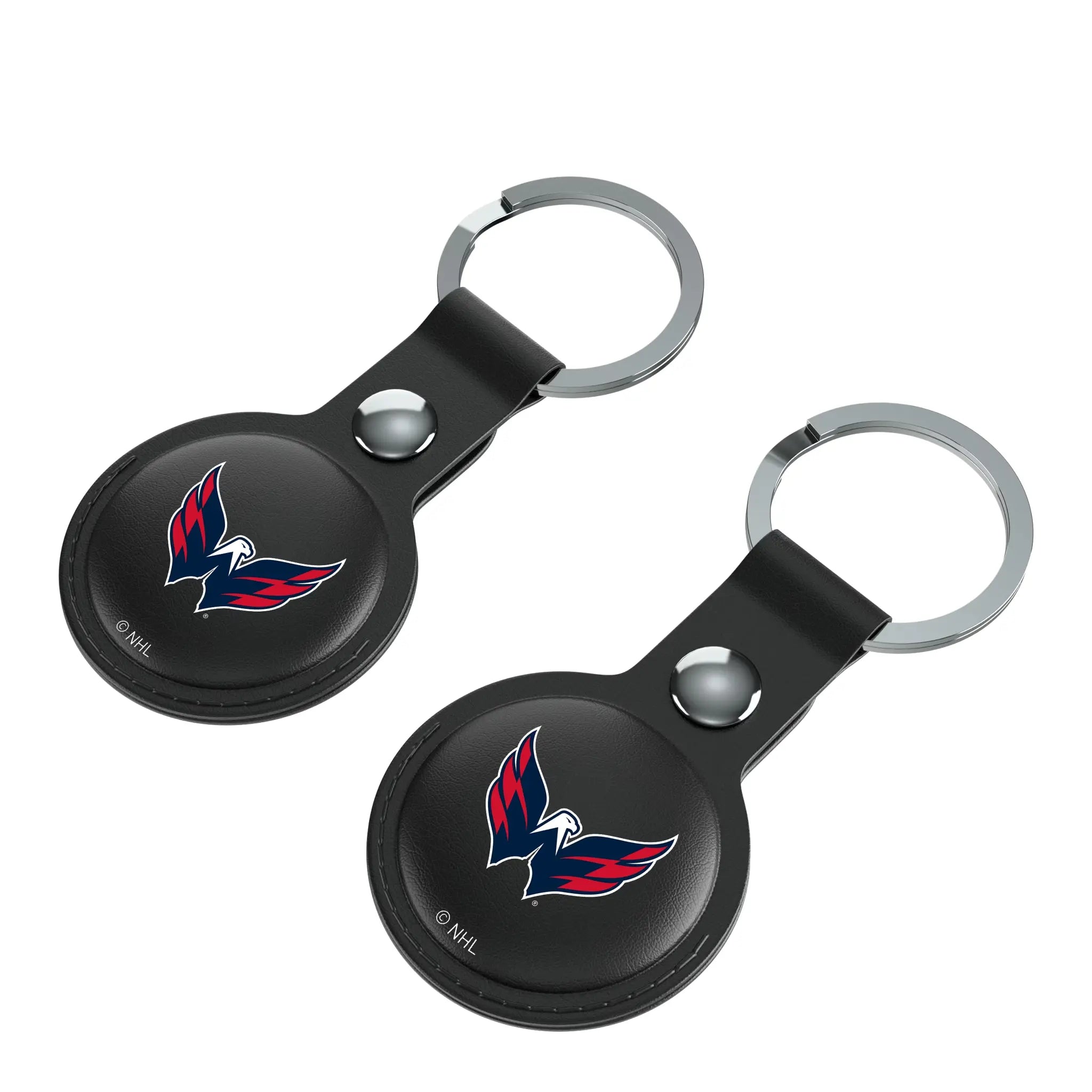 Washington Capitals Insignia Black Airtag Holder 2-Pack