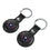 Washington Capitals Insignia Black Airtag Holder 2-Pack