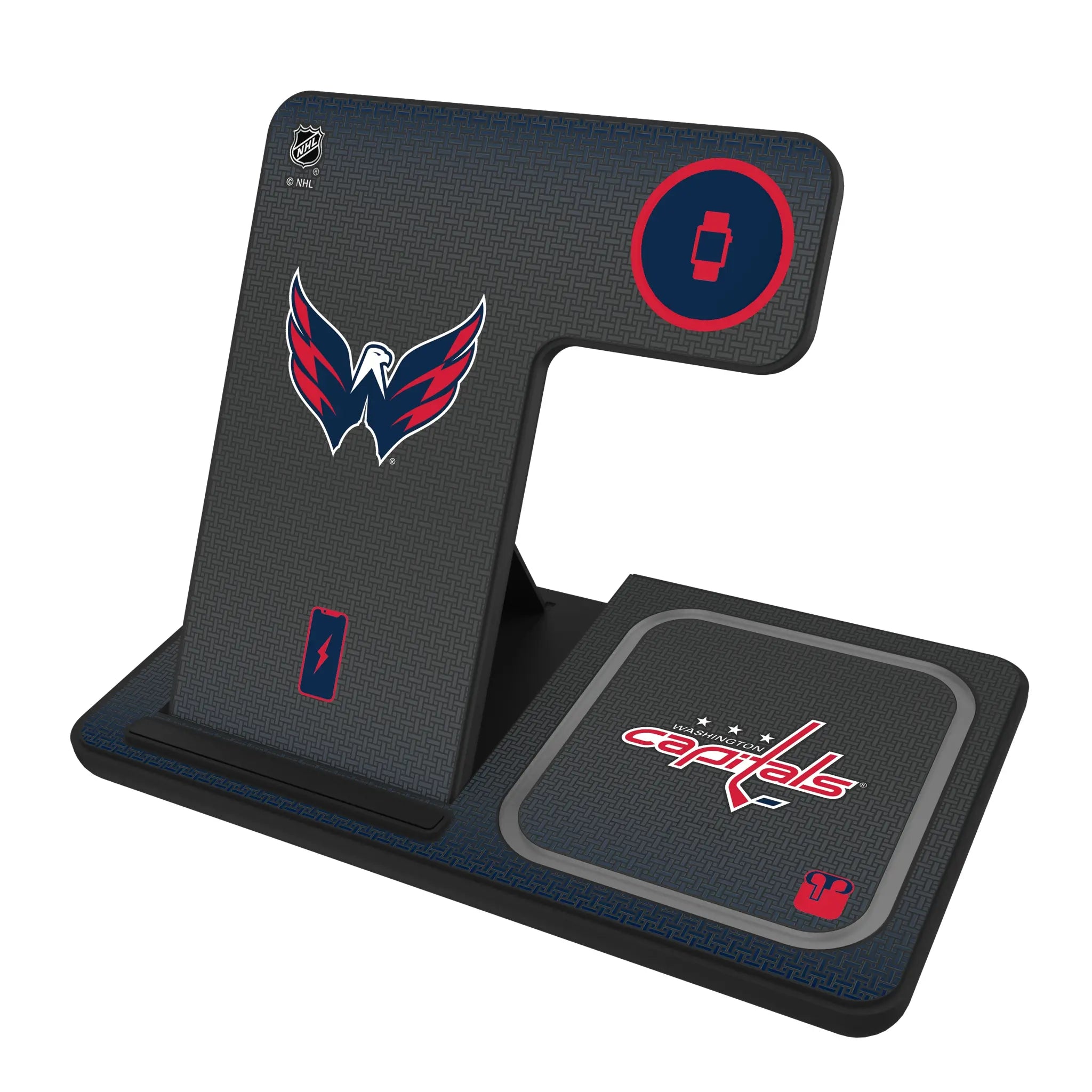 Washington Capitals Linen 3 in 1 Charging Station