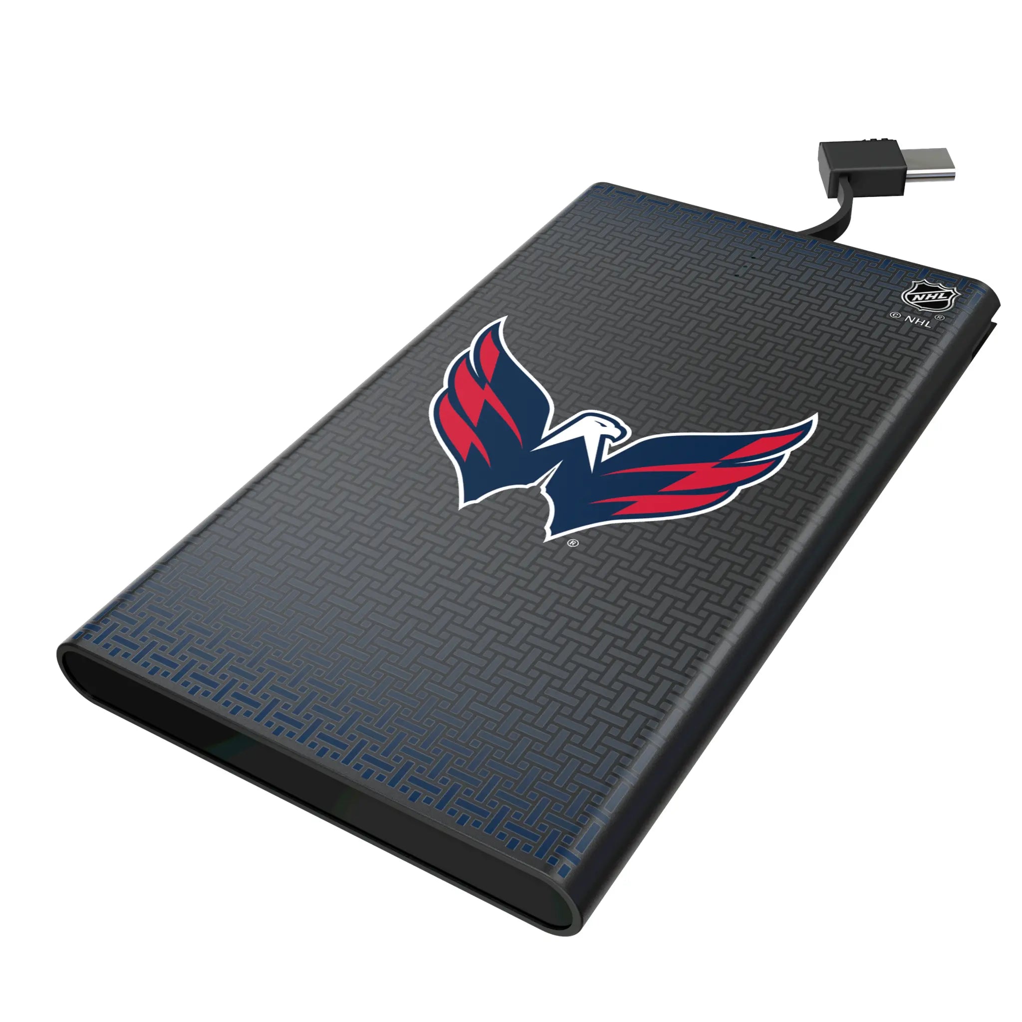 Washington Capitals Linen 5000mAh Flat Powerbank