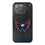 Washington Capitals Linen Bling Phone Case for Apple iPhone