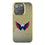 Washington Capitals Linen Bling Phone Case for Apple iPhone