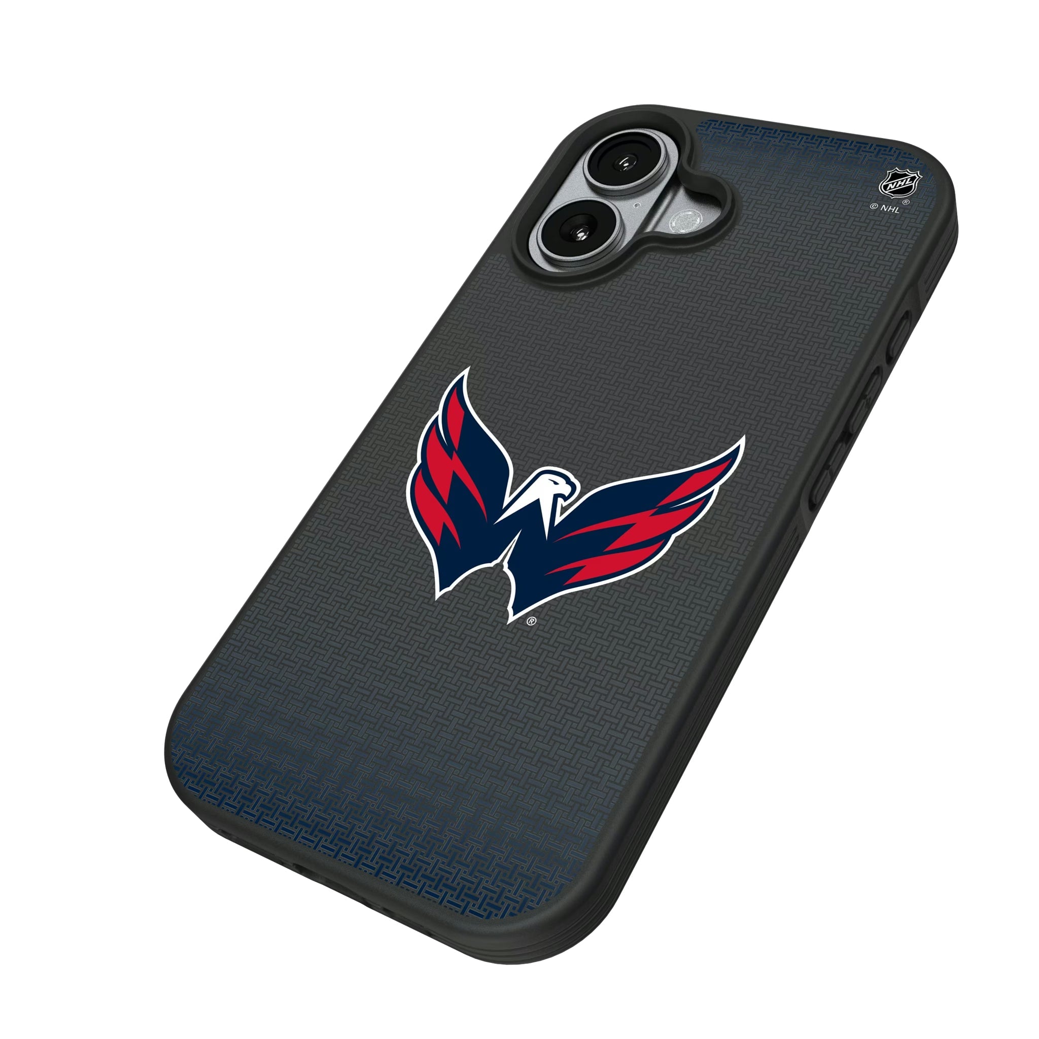 Washington Capitals Linen Bump Phone Case - Sports Gifts, Sports Memorabilia, Sports Collectibles, Fan Shop