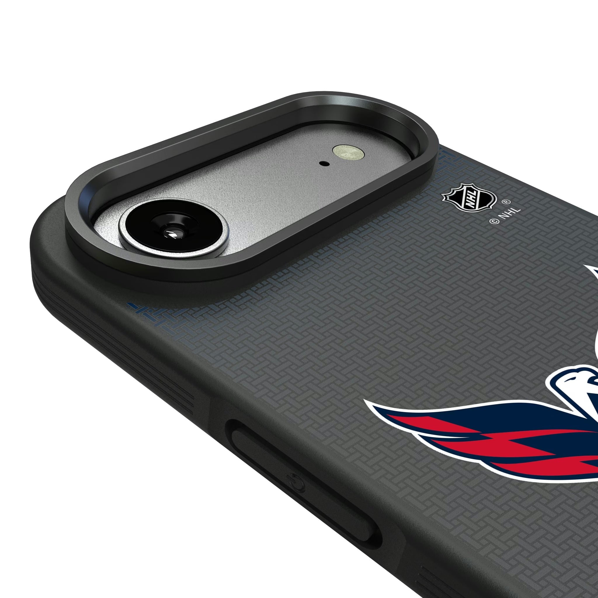 Washington Capitals Linen Bump Phone Case - Sports Gifts, Sports Memorabilia, Sports Collectibles, Fan Shop