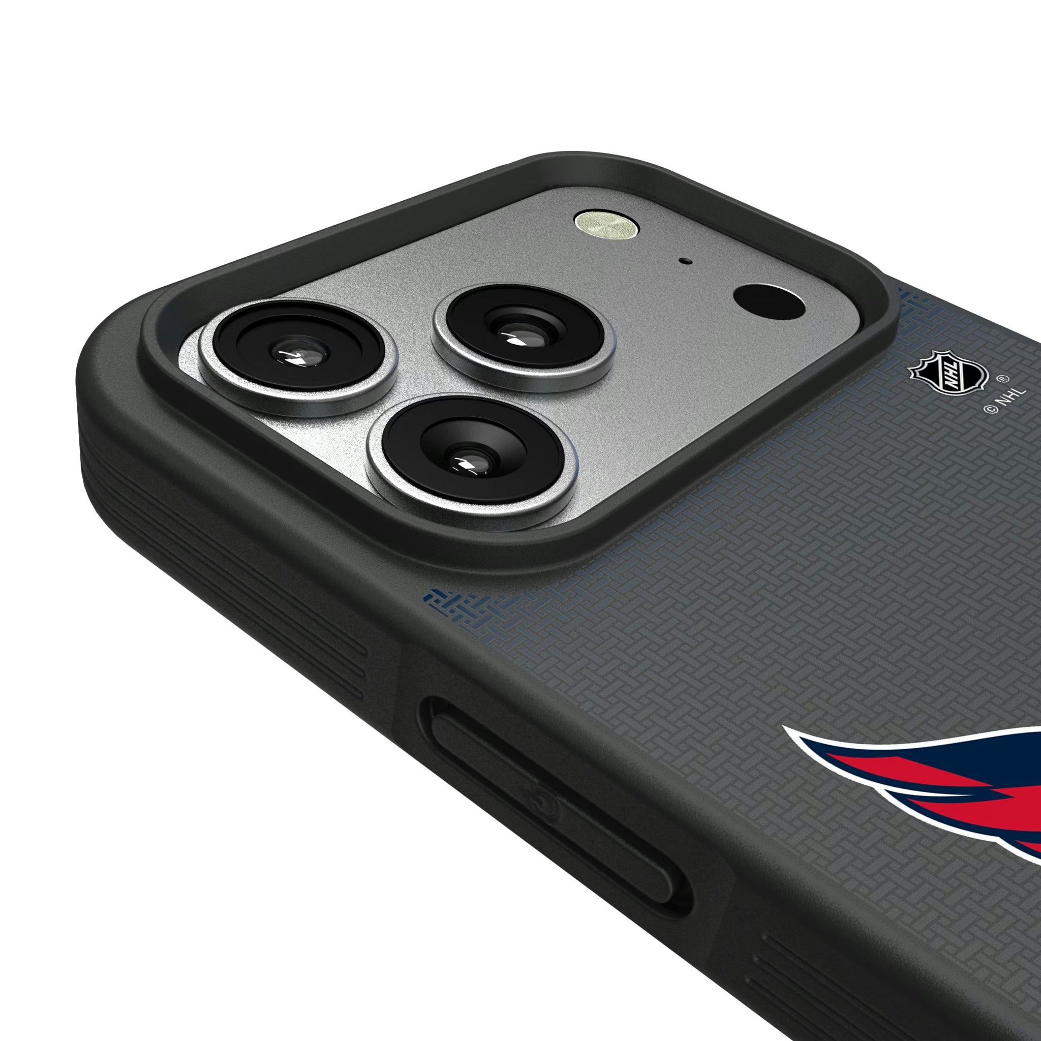 Washington Capitals Linen Bump Phone Case - Sports Gifts, Sports Memorabilia, Sports Collectibles, Fan Shop