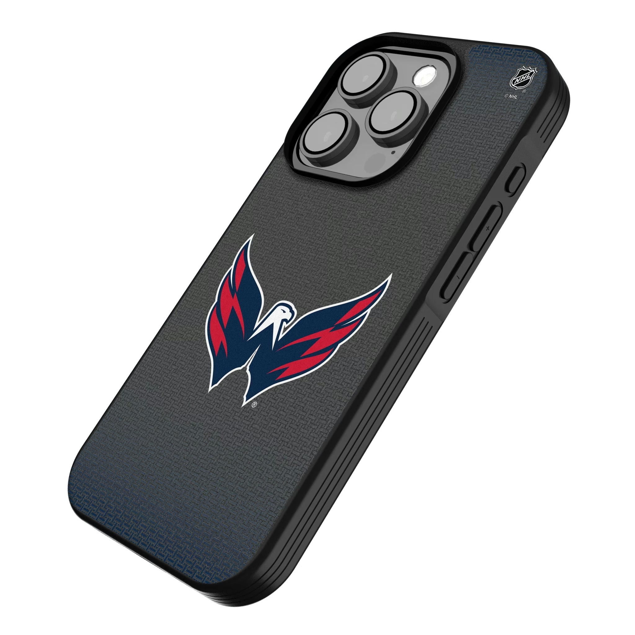 Washington Capitals Linen Bump Phone Case - Sports Gifts, Sports Memorabilia, Sports Collectibles, Fan Shop