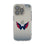 Washington Capitals Linen Clear Phone Case for Apple iPhone