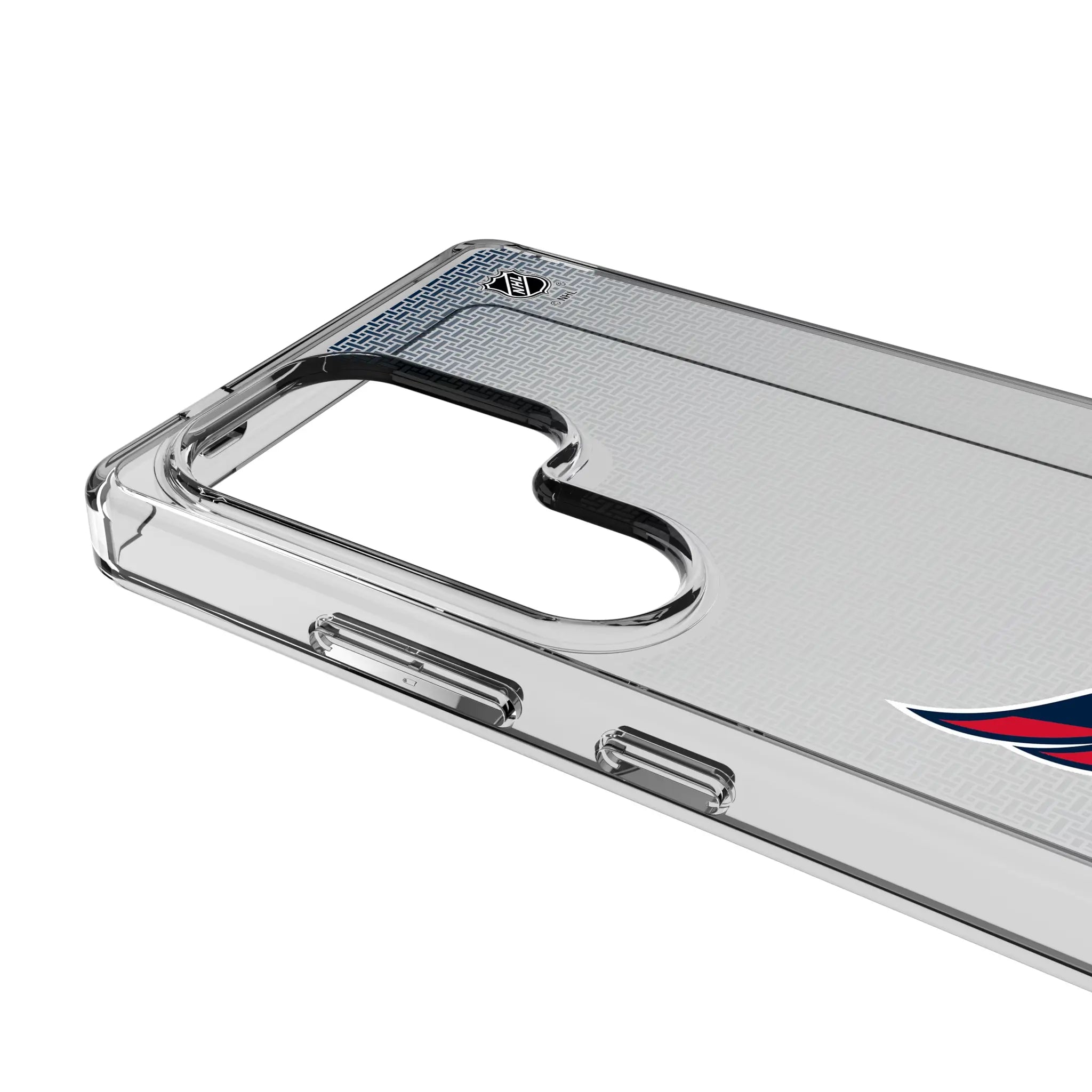Washington Capitals Linen Clear Phone Case for Samsung Galaxy