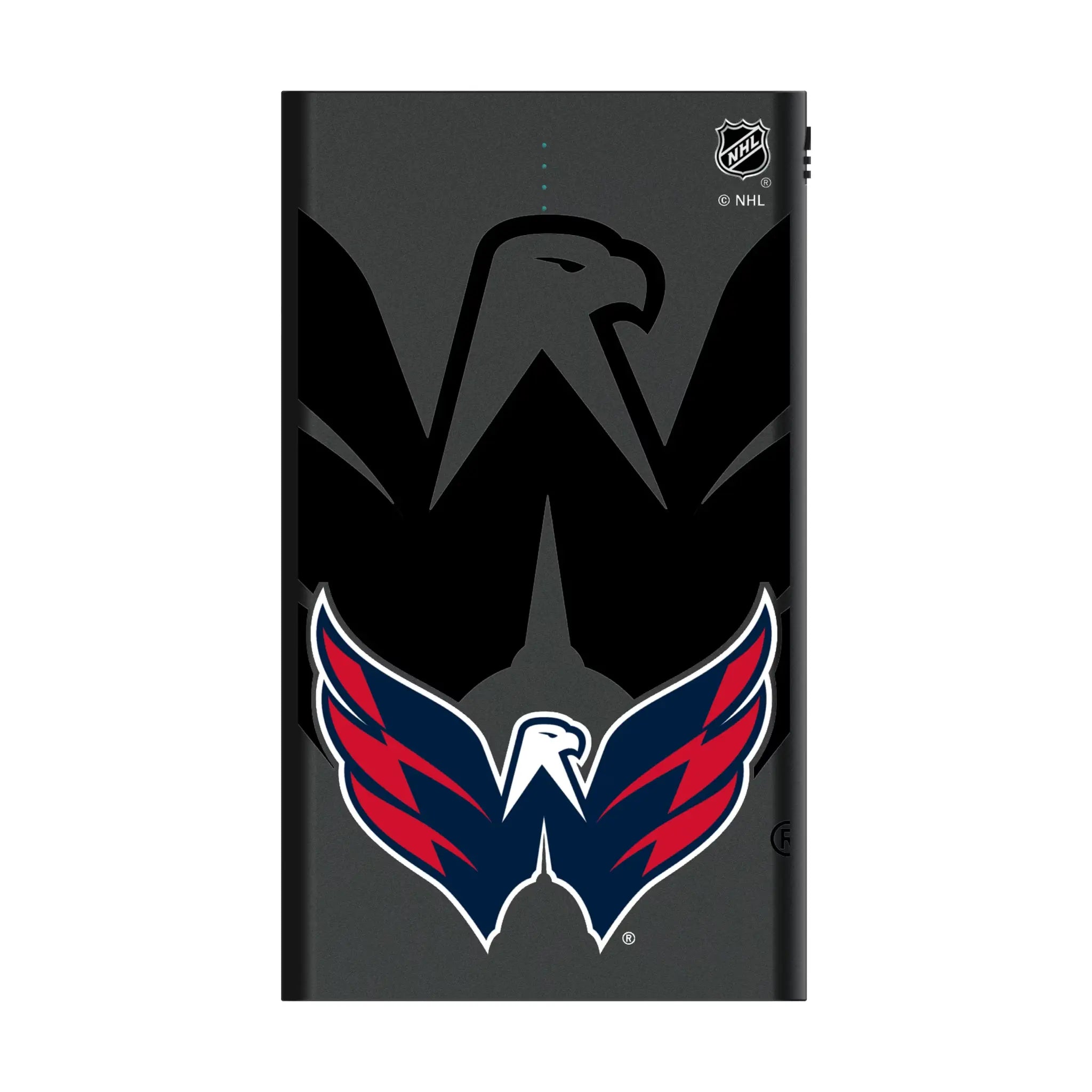 Washington Capitals Monocolor Tilt 5000mAh Flat Powerbank