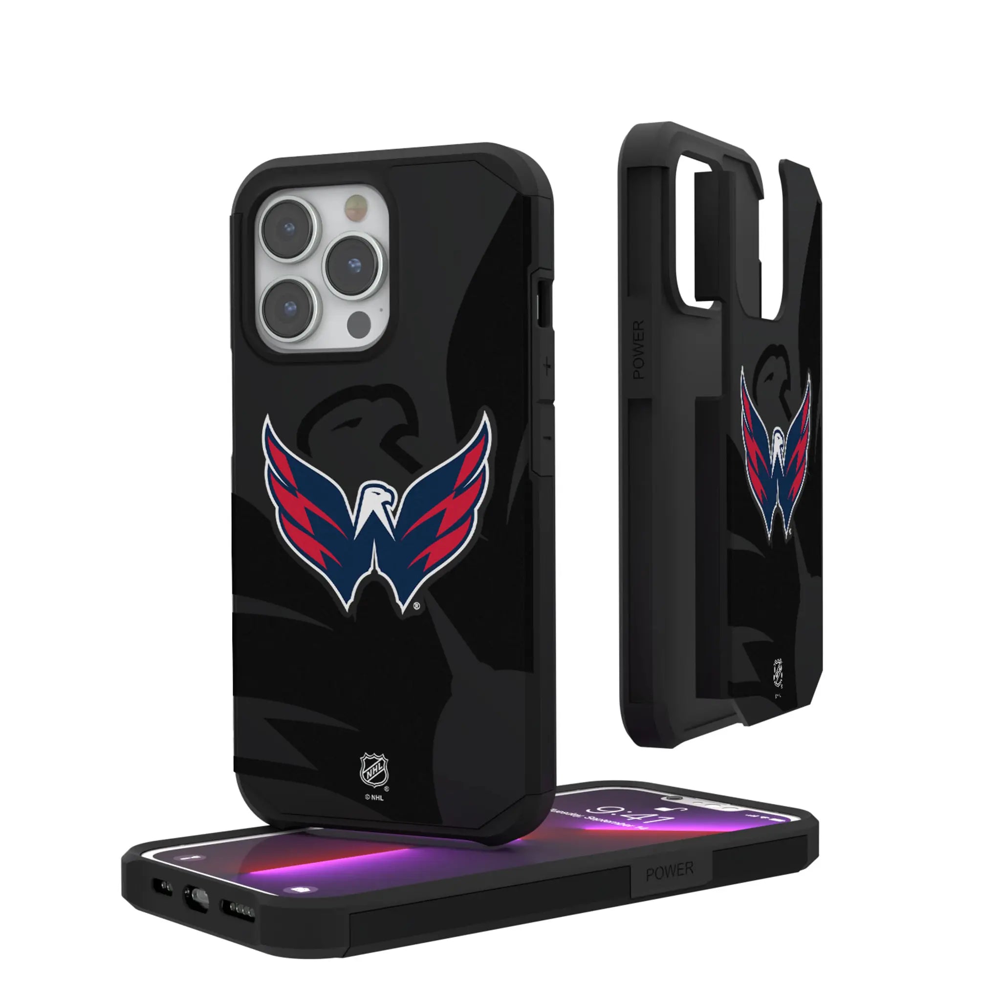 Washington Capitals Monocolor Tilt Rugged Phone Case