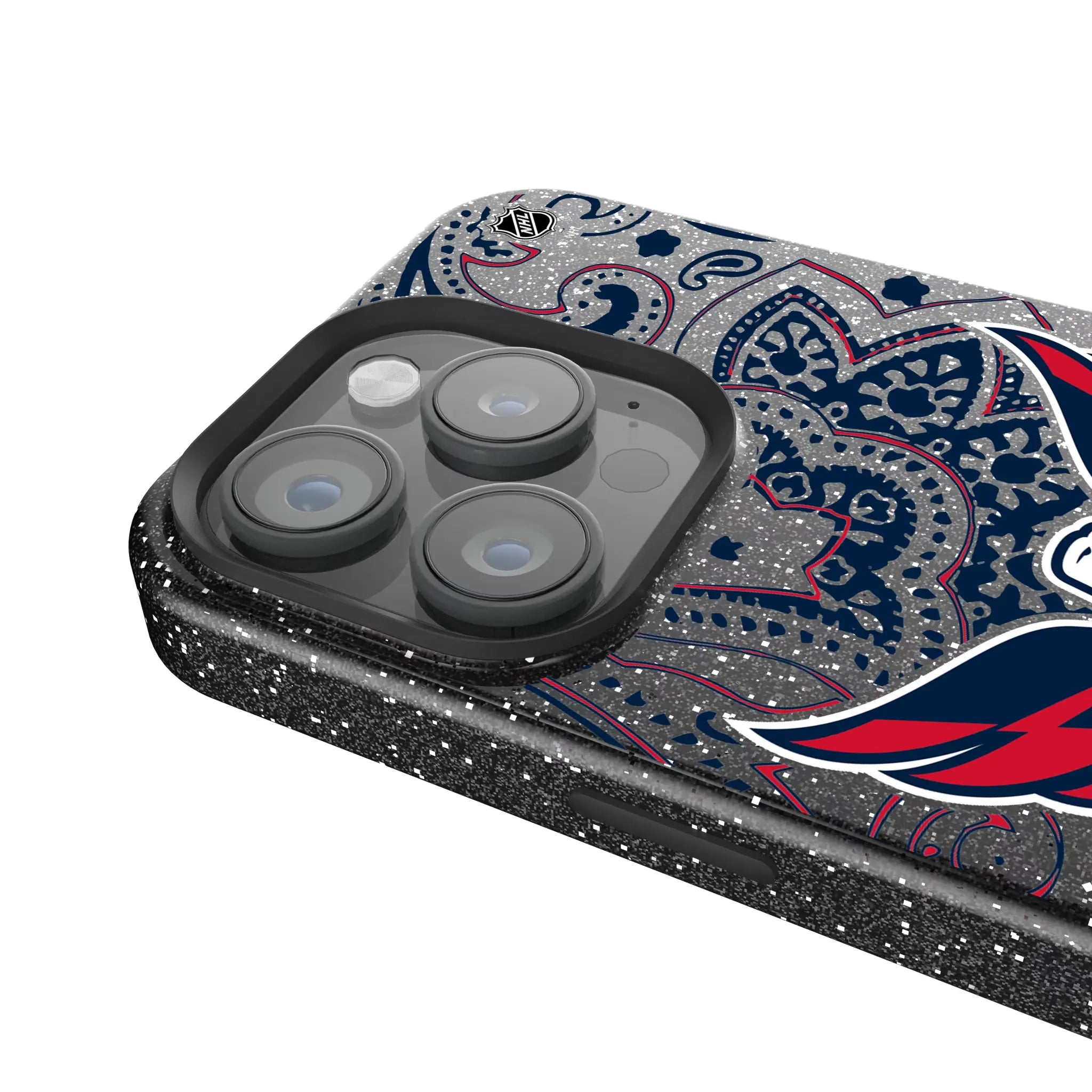 Washington Capitals Paisley Bling Phone Case