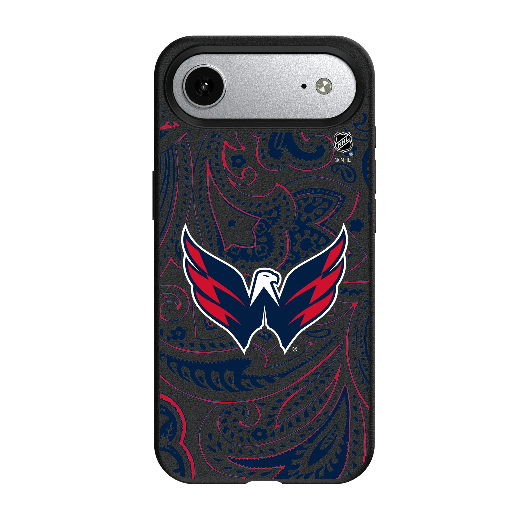 Washington Capitals Paisley MagSafe Compatible Phone Case for Apple iPhone