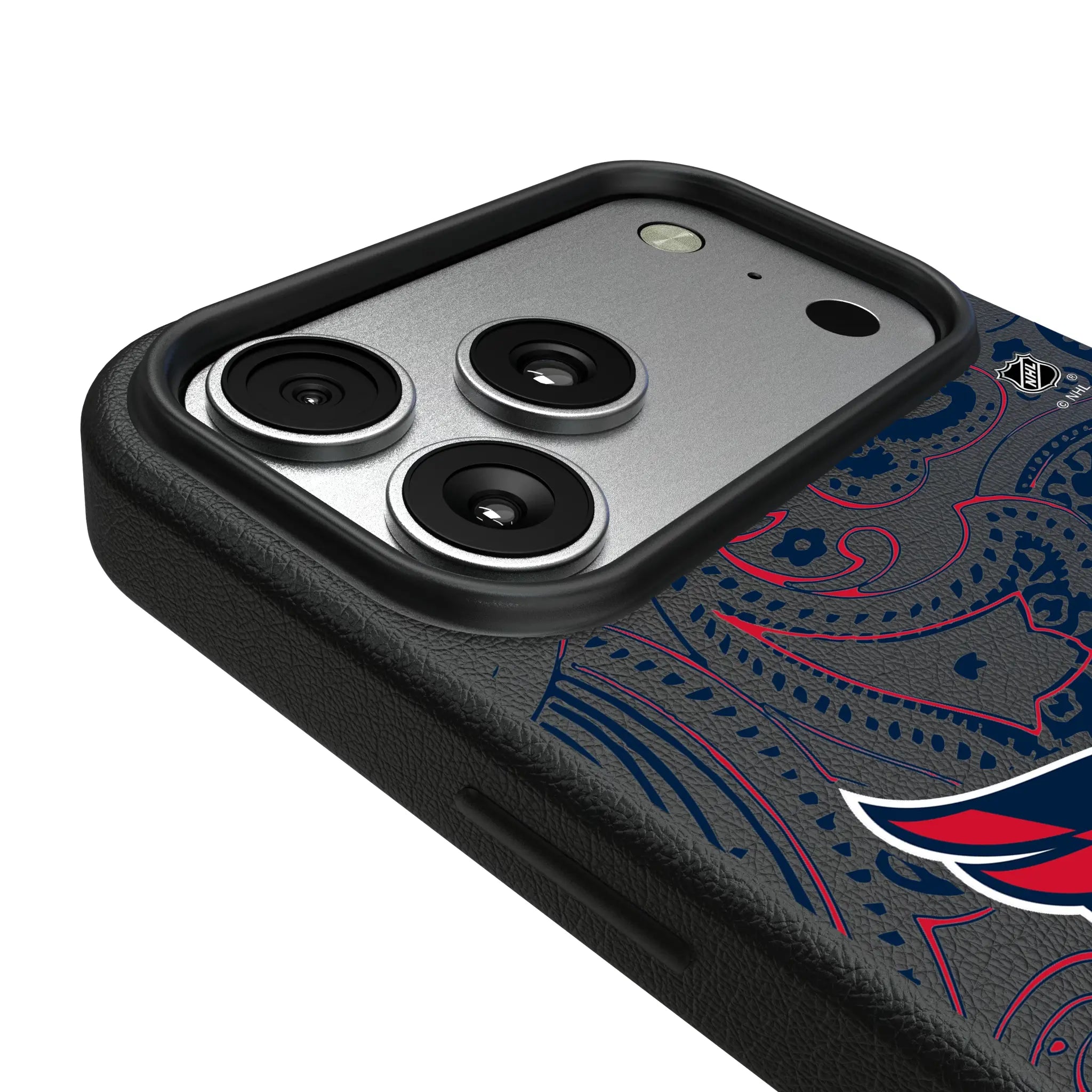 Washington Capitals Paisley MagSafe Compatible Phone Case for Apple iPhone