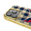 Washington Capitals Plaid Bling Phone Case
