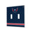 Washington Capitals Stripe Hidden-Screw Light Switch Plate