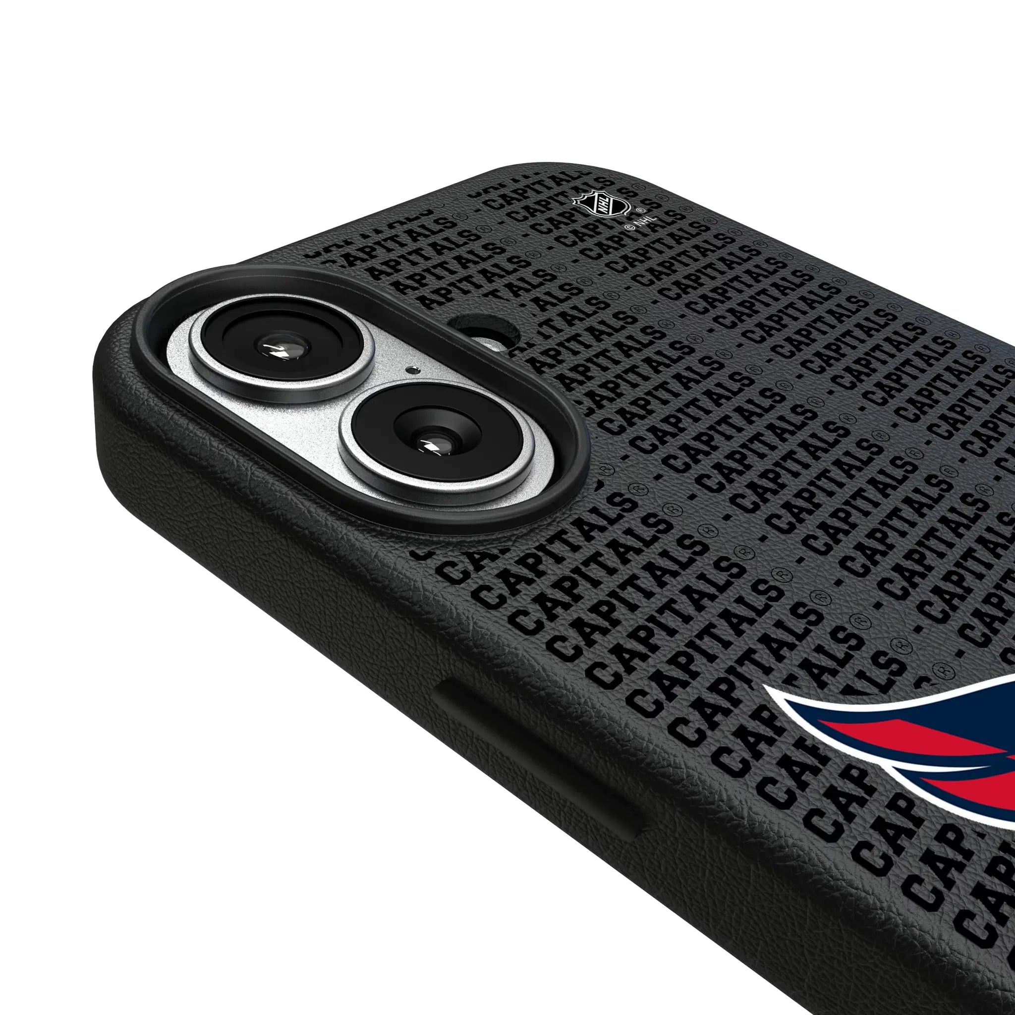 Washington Capitals Text Backdrop MagSafe Compatible Phone Case for Apple iPhone
