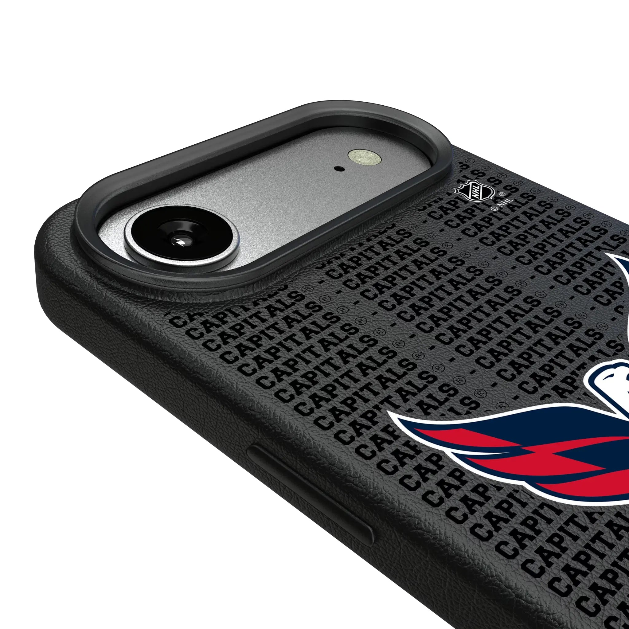 Washington Capitals Text Backdrop MagSafe Compatible Phone Case for Apple iPhone