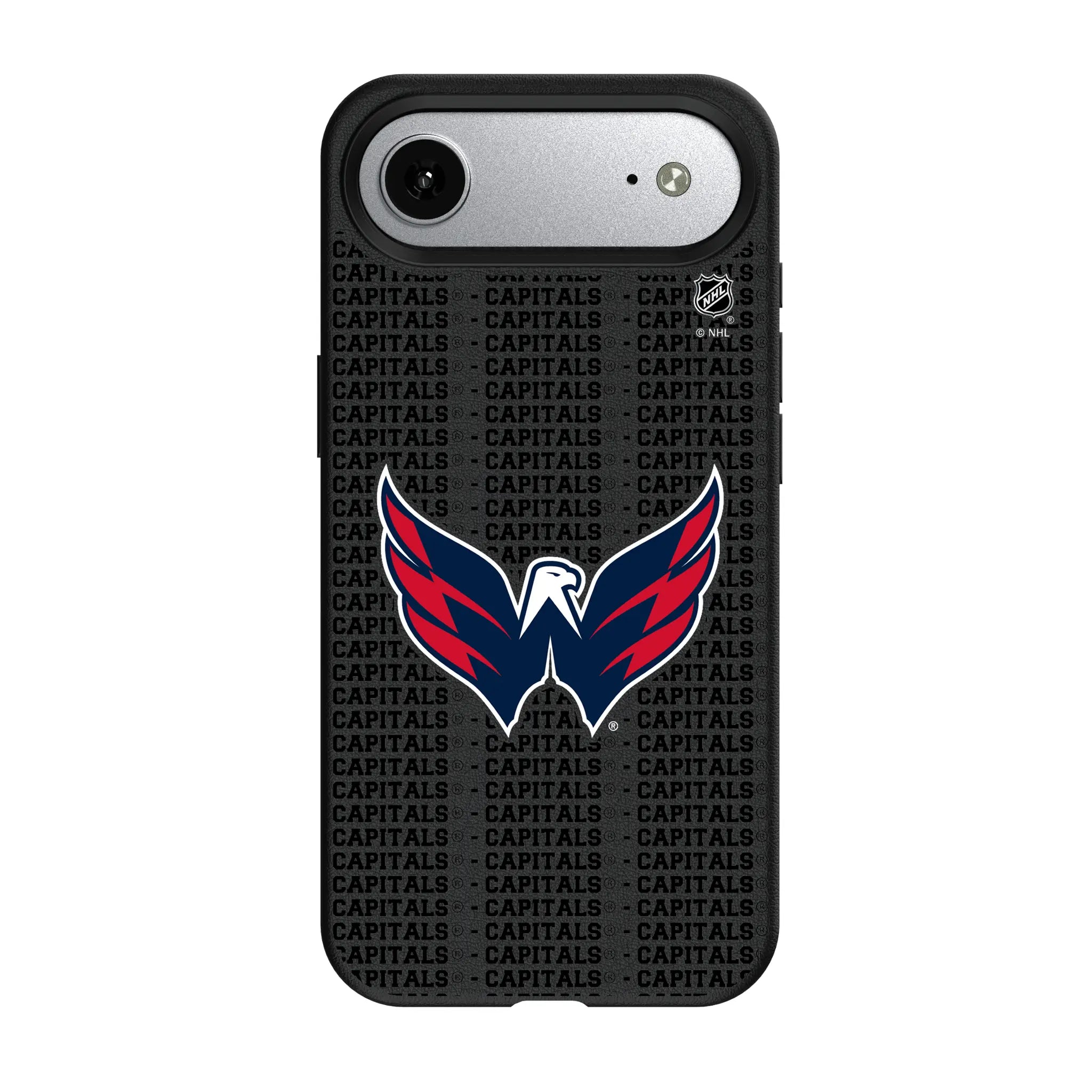 Washington Capitals Text Backdrop MagSafe Compatible Phone Case for Apple iPhone