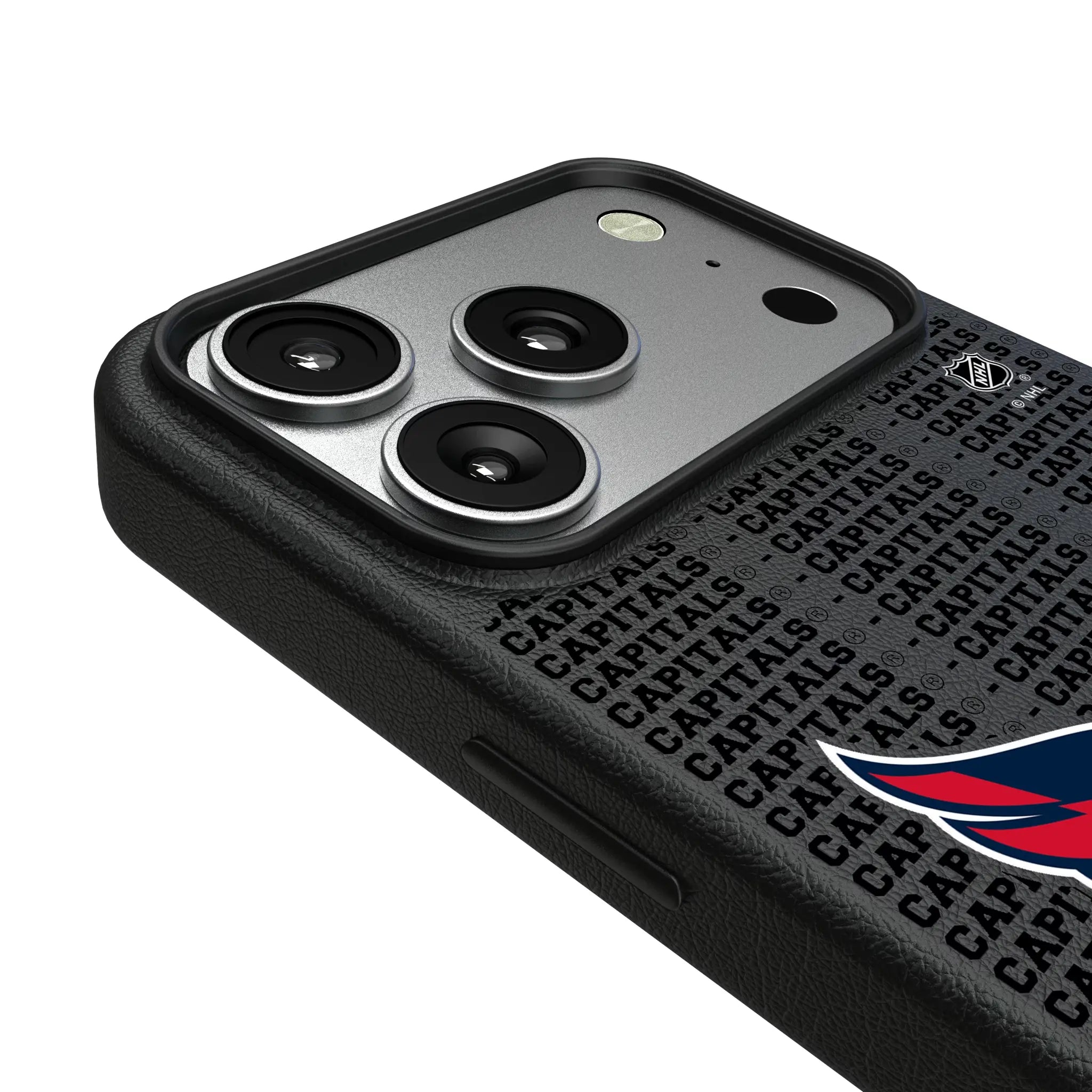 Washington Capitals Text Backdrop MagSafe Compatible Phone Case for Apple iPhone