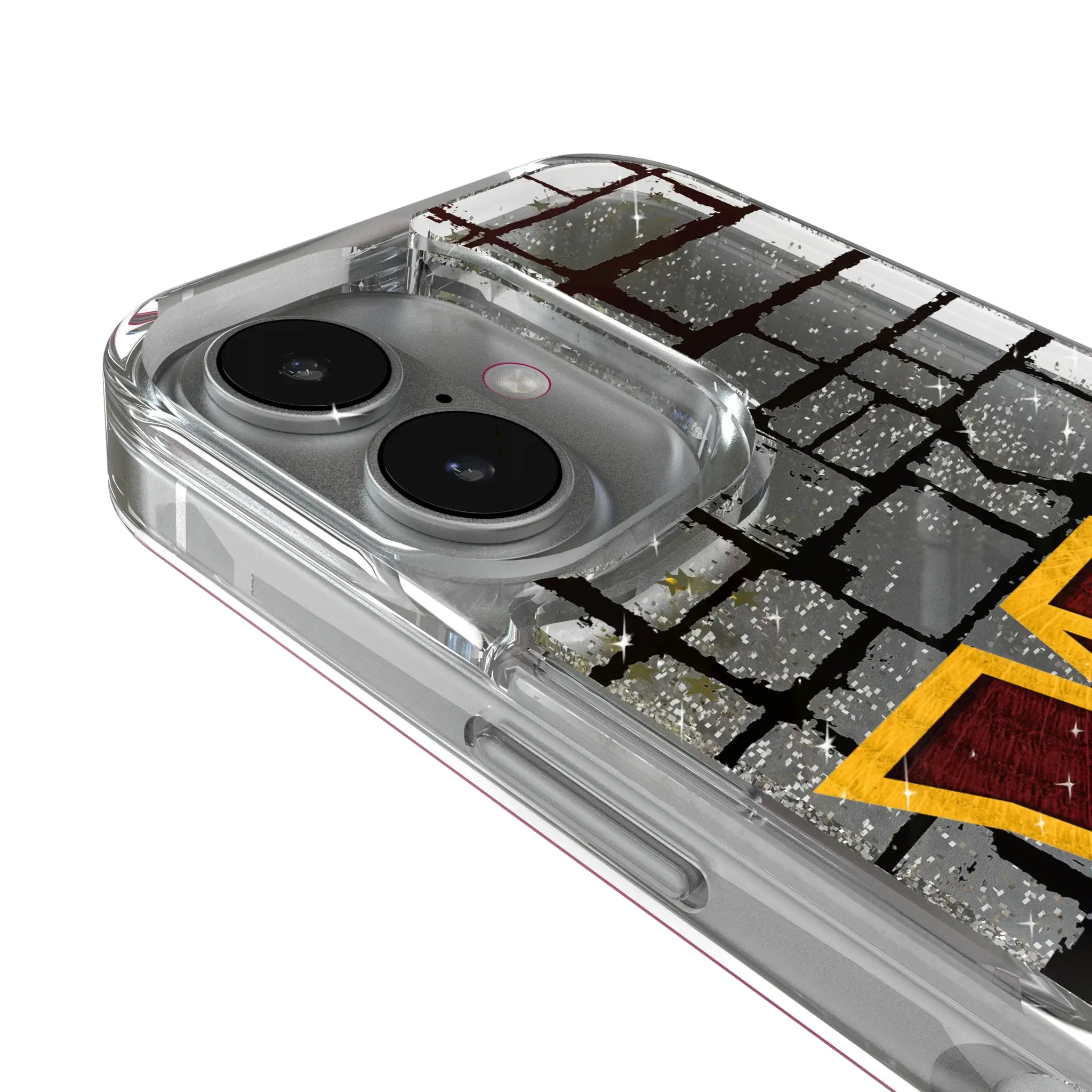 Washington Commanders Brick Glitter Phone Case for Apple iPhone