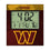 Washington Commanders Color Block Wall Clock