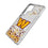 Washington Commanders Confetti Clear Phone Case for Samsung Galaxy
