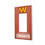Washington Commanders Football Hidden-Screw Light Switch Plate
