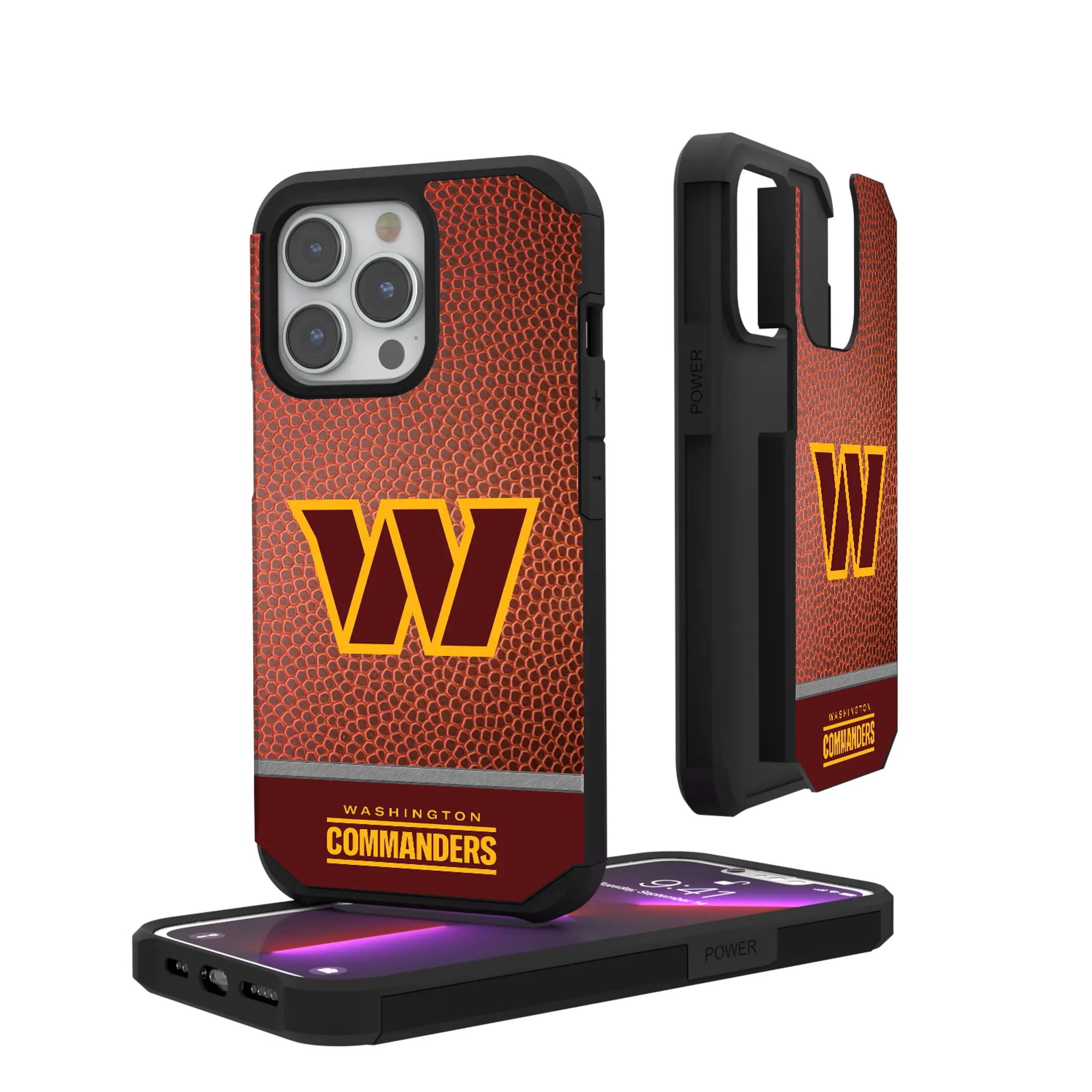 Washington Commanders Football Wordmark Rugged Phone Case
