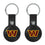 Washington Commanders Insignia Black Airtag Holder 2-Pack