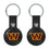 Washington Commanders Insignia Black Airtag Holder 2-Pack