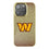 Washington Commanders Linen Bling Phone Case for Apple iPhone
