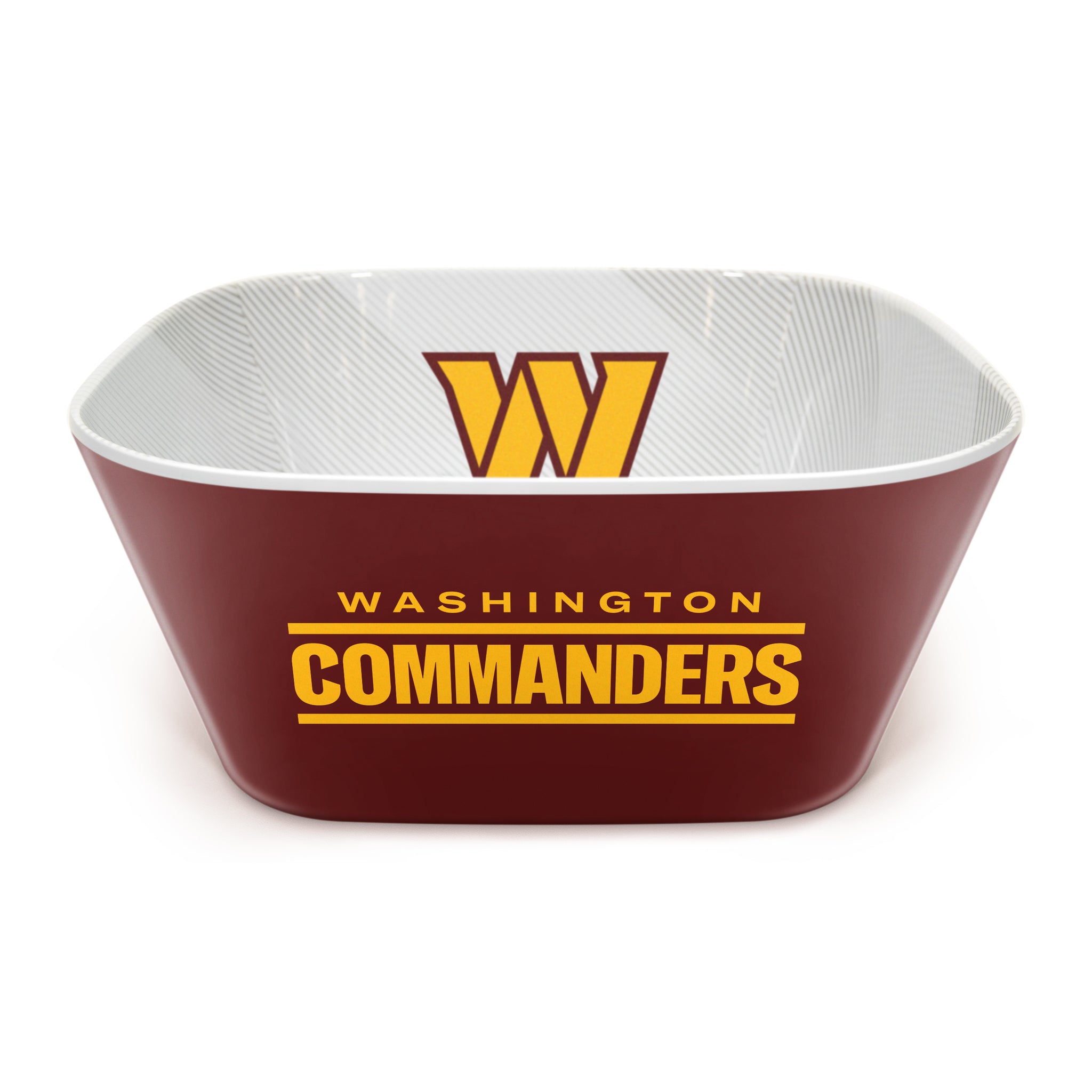 YouTheFan NFL Washington Commanders Large Party Bowl - Sports Collectibles, Sports Memorabilia, Sports Fan Shop, Sports Gifts