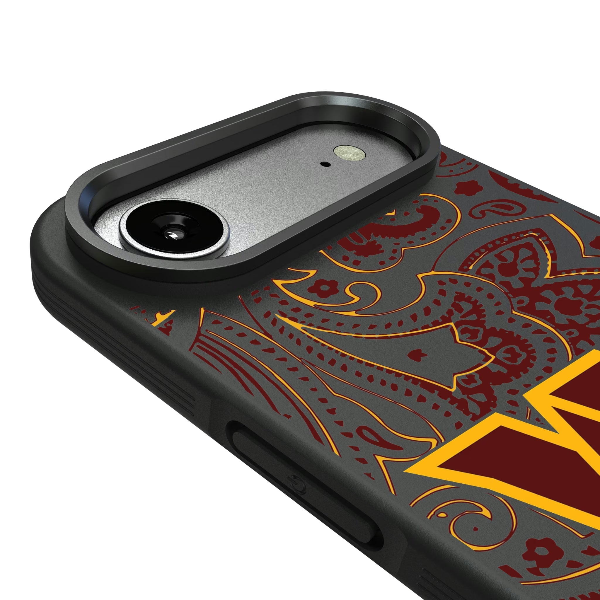 Washington Commanders Paisley Bump Phone Case - Sports Gifts, Sports Memorabilia, Sports Collectibles, Fan Shop