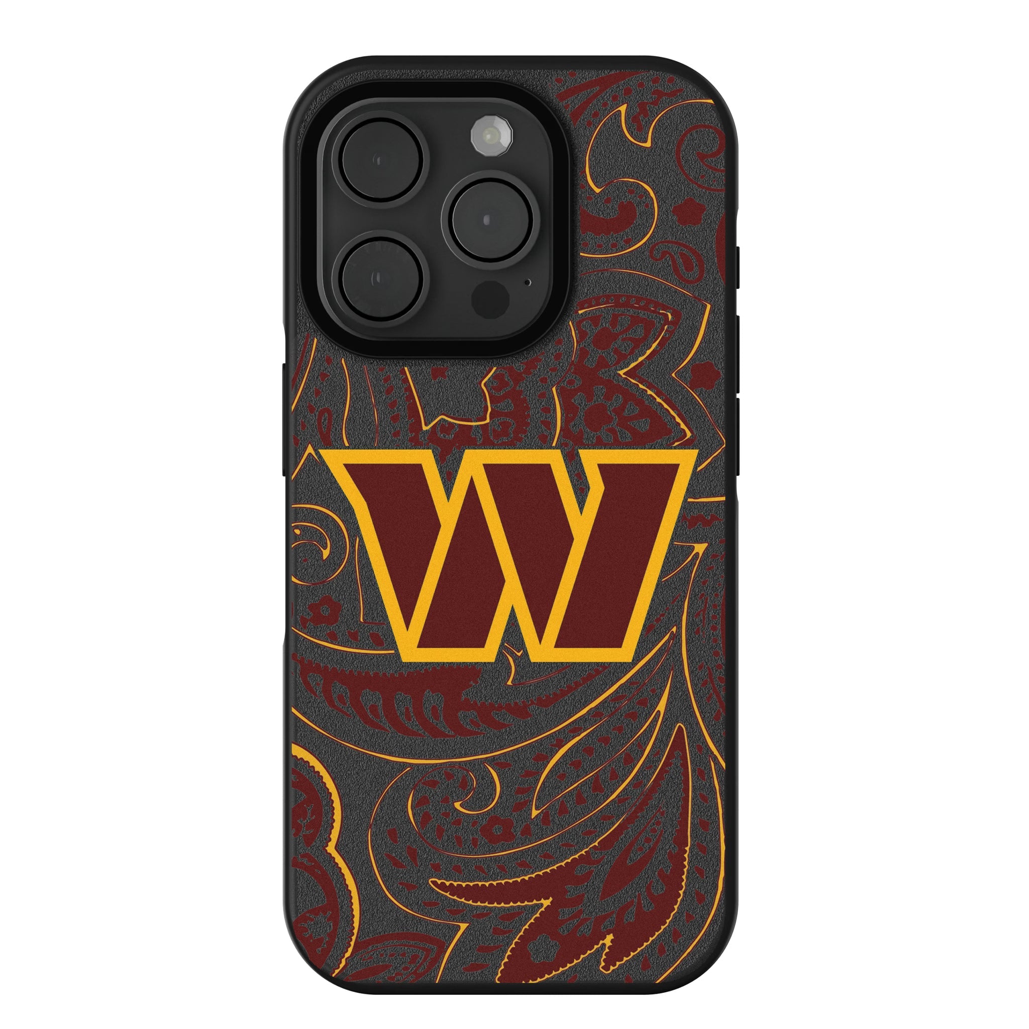 Washington Commanders Paisley Bump Phone Case - Sports Gifts, Sports Memorabilia, Sports Collectibles, Fan Shop