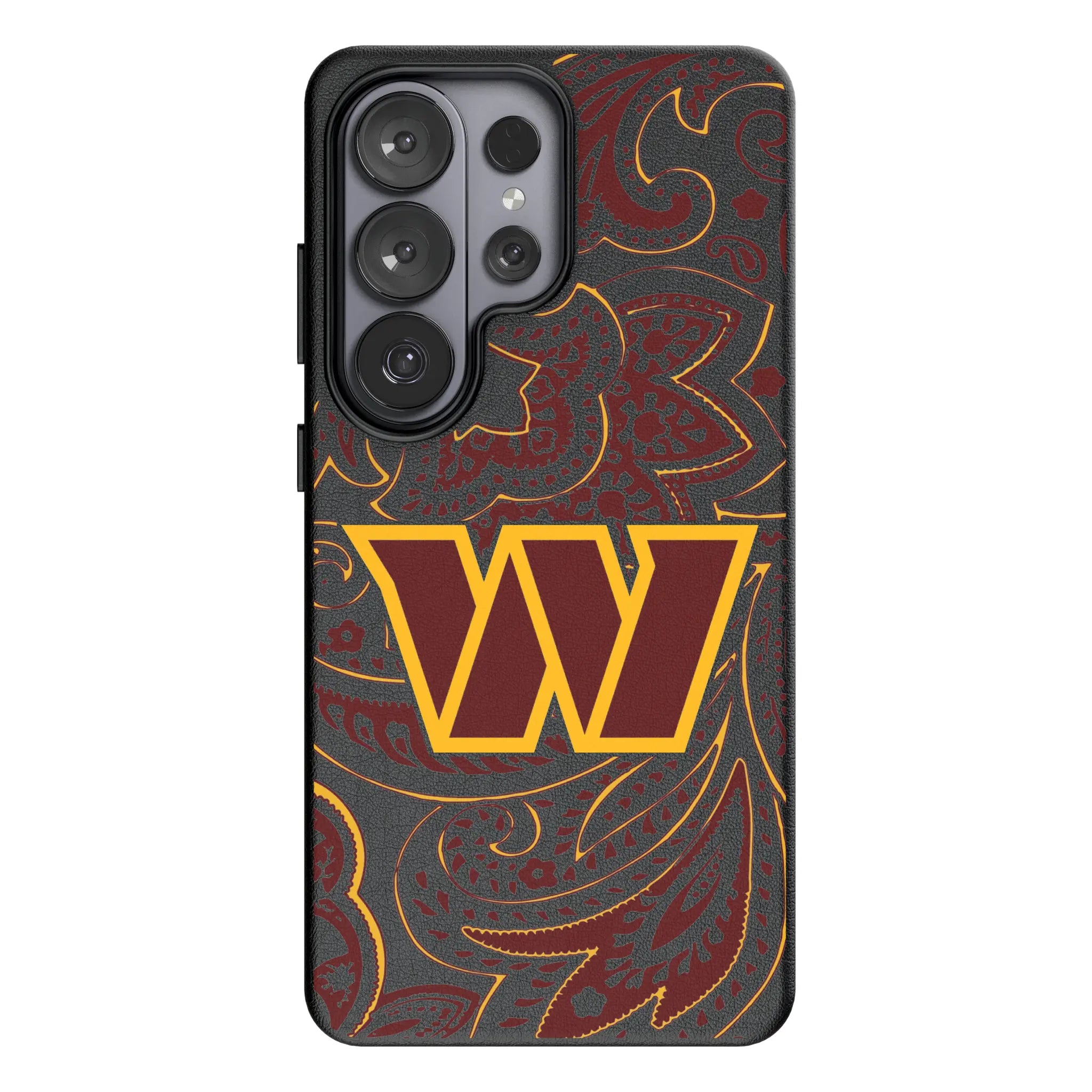 Washington Commanders Paisley MagSafe Compatible Phone Case for Samsung Galaxy