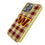 Washington Commanders Plaid Bling Phone Case