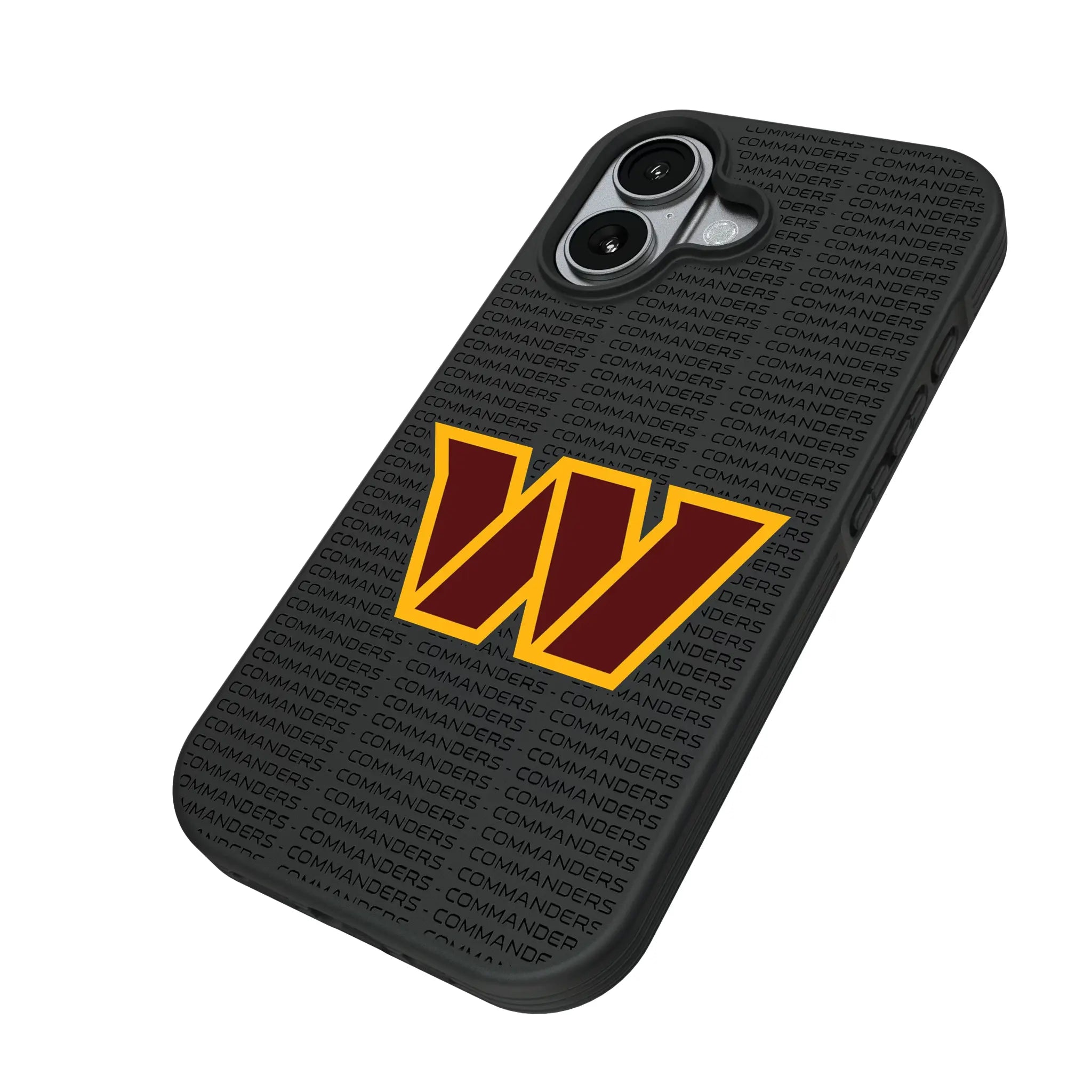 Washington Commanders Text Backdrop Bump Phone Case