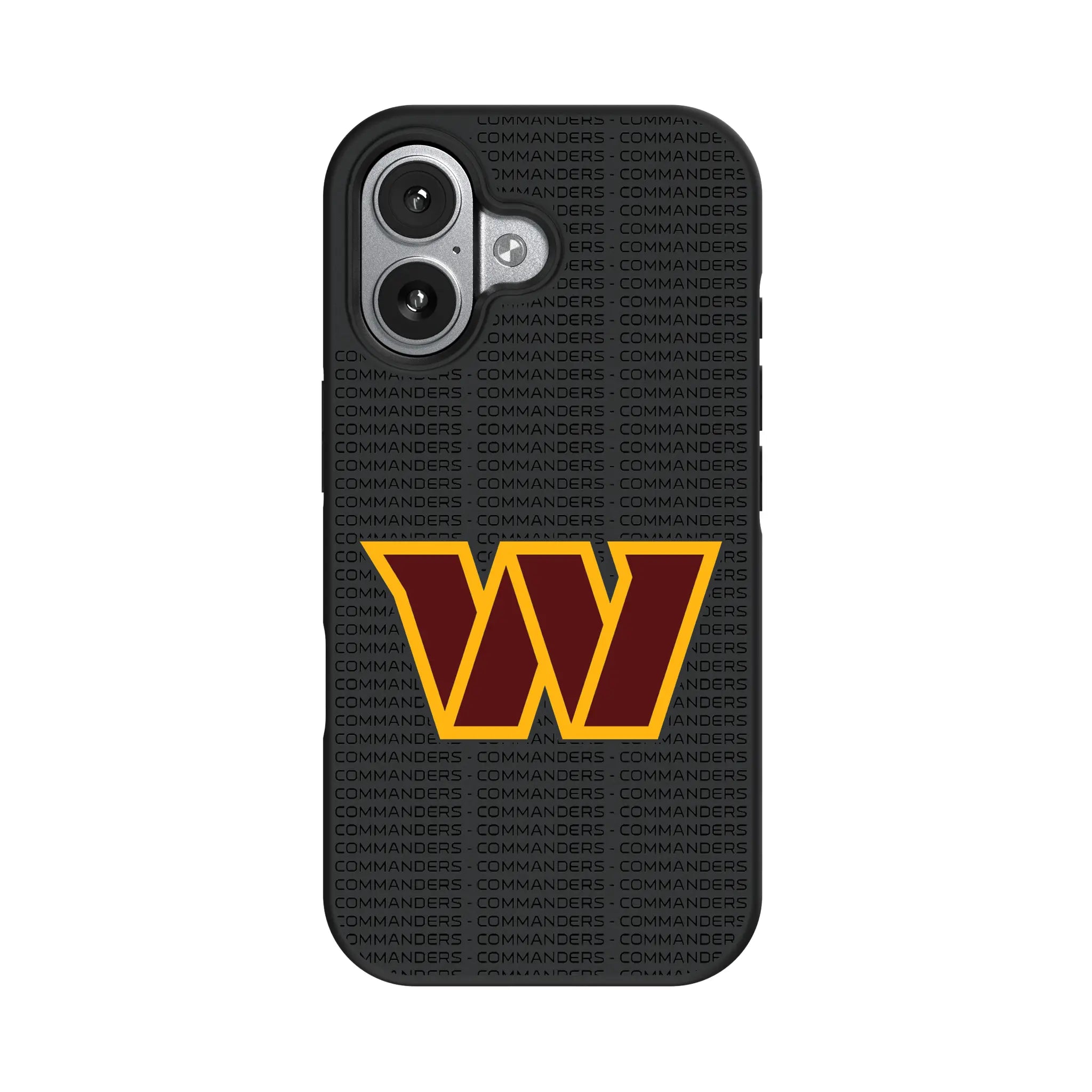 Washington Commanders Text Backdrop Bump Phone Case