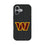 Washington Commanders Text Backdrop Bump Phone Case
