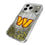 Washington Commanders Text Backdrop Glitter Phone Case