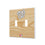 Washington Nationals Baseball Bat Hidden-Screw Light Switch Plate