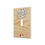 Washington Nationals Baseball Bat Hidden-Screw Light Switch Plate