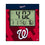 Washington Nationals Color Block Wall Clock
